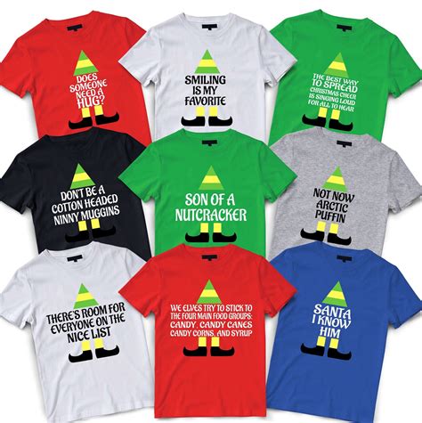 buddy elf tee shirt